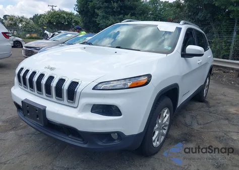 2015 Jeep Cherokee Latitude из США, поврежденный, VIN 1C4PJMCS2FW504782